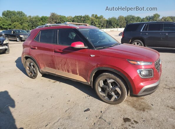 KMHRC8A33MU119855 2021 HYUNDAI VENUE Red წინა მარჯვენა