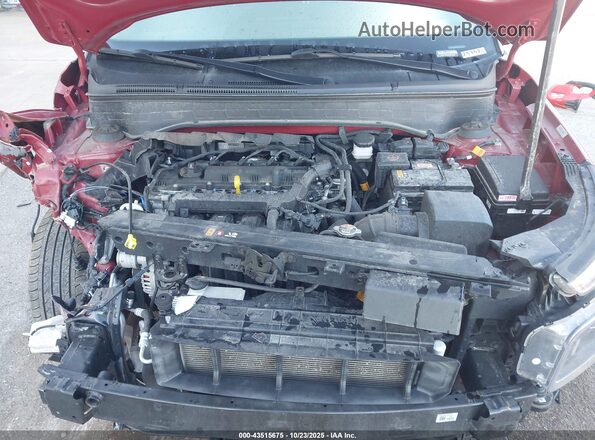 KMHRC8A33PU275401 2023 HYUNDAI VENUE Maroon Widok z tyłu