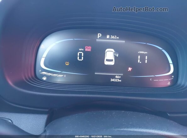 KMHRC8A33PU275687 2023 HYUNDAI VENUE Red Vista de los asientos traseros