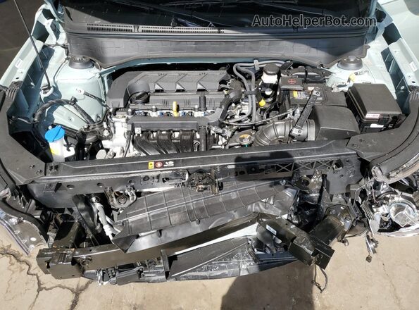 KMHRC8A33SU409381 2025 HYUNDAI VENUE Green Widok komory silnika