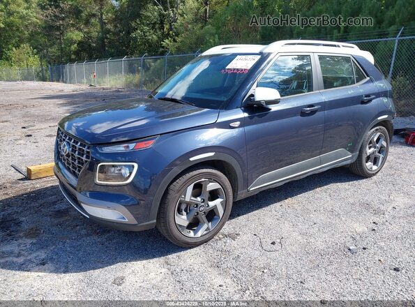 KMHRC8A34LU026907 2020 HYUNDAI VENUE Серый Передняя левая четверть