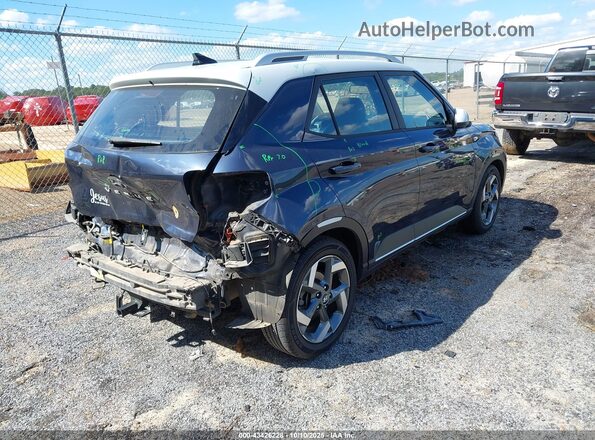 KMHRC8A34LU026907 2020 HYUNDAI VENUE Серый Задняя правая четверть