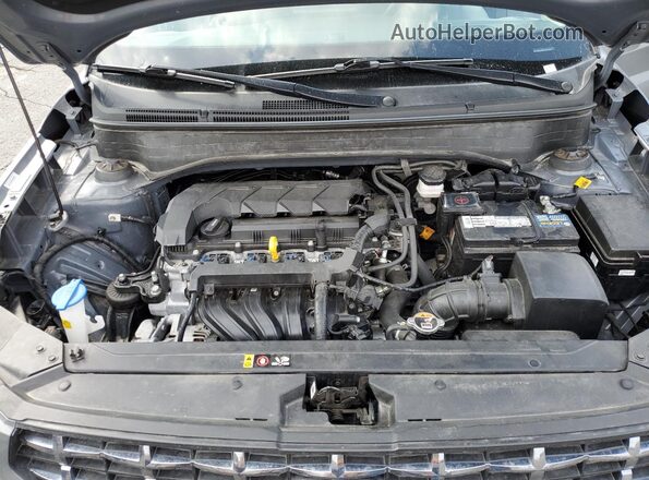 KMHRC8A34NU201482 2022 HYUNDAI VENUE Серый Вид задней части салона
