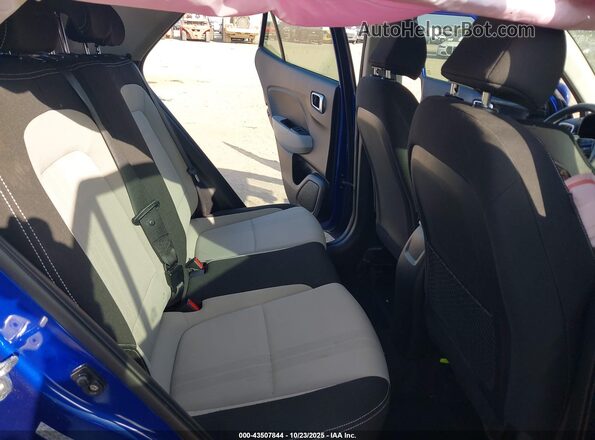 KMHRC8A35LU014474 2020 HYUNDAI VENUE Blue Widok naklejki z numerem VIN