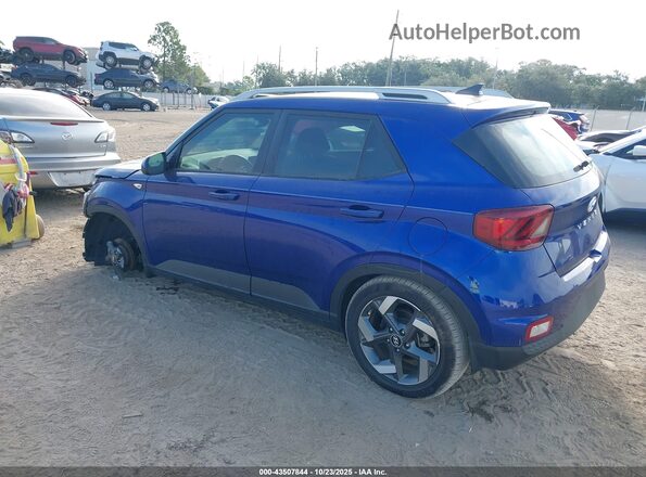 KMHRC8A35LU014474 2020 HYUNDAI VENUE Blue Tył lewy