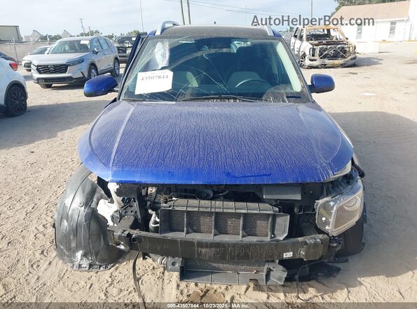 KMHRC8A35LU014474 2020 HYUNDAI VENUE Blue Widok wnętrza z tyłu