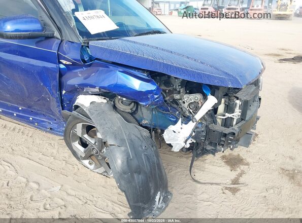 KMHRC8A35LU014474 2020 HYUNDAI VENUE Blue Widok z przodu