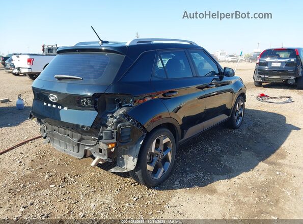 KMHRC8A35PU223199 2023 HYUNDAI VENUE Черный Задняя правая четверть