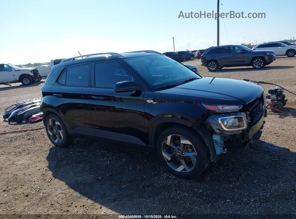 KMHRC8A35PU223199 2023 HYUNDAI VENUE Черный Панорамный вид салона 360°