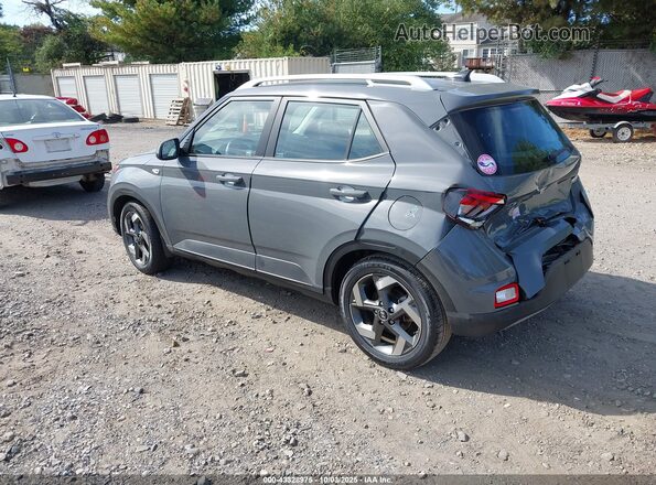 KMHRC8A36MU064091 2021 HYUNDAI VENUE Серый Задняя левая четверть