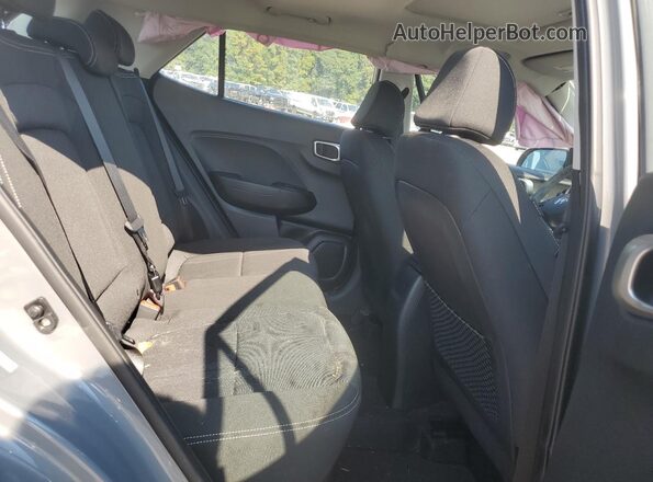 KMHRC8A36NU208403 2022 HYUNDAI VENUE Gray Вид задньої частини салону