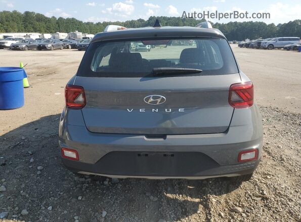 KMHRC8A36NU208403 2022 HYUNDAI VENUE Gray Вид ззаду