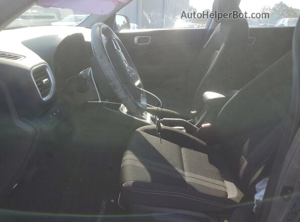 KMHRC8A36NU208403 2022 HYUNDAI VENUE Gray Вид салону спереду