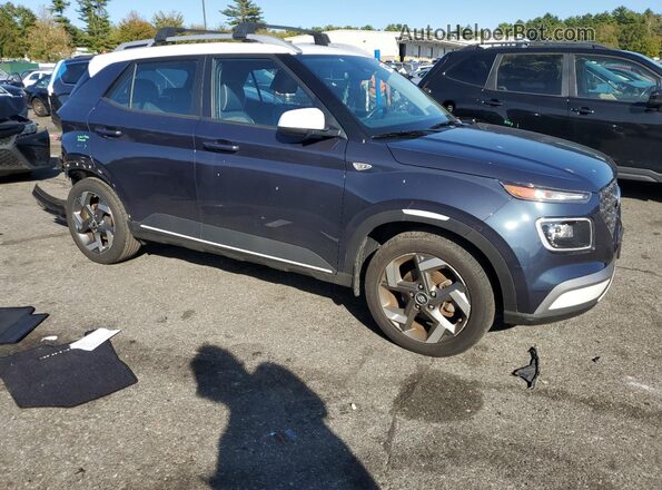 KMHRC8A36RU308880 2024 HYUNDAI VENUE Blue Przód prawy