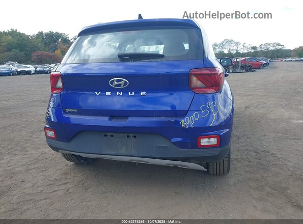 KMHRC8A37MU098573 2021 HYUNDAI VENUE Blue Widok z przodu