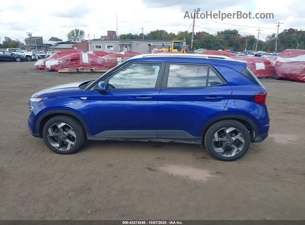 KMHRC8A37MU098573 2021 HYUNDAI VENUE Blue Widok wnętrza 360 stopni
