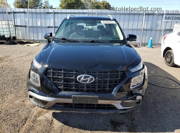 KMHRC8A37MU101147 2021 HYUNDAI VENUE Черный Вид спереди
