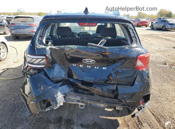 KMHRC8A37MU101147 2021 HYUNDAI VENUE Черный Вид сзади