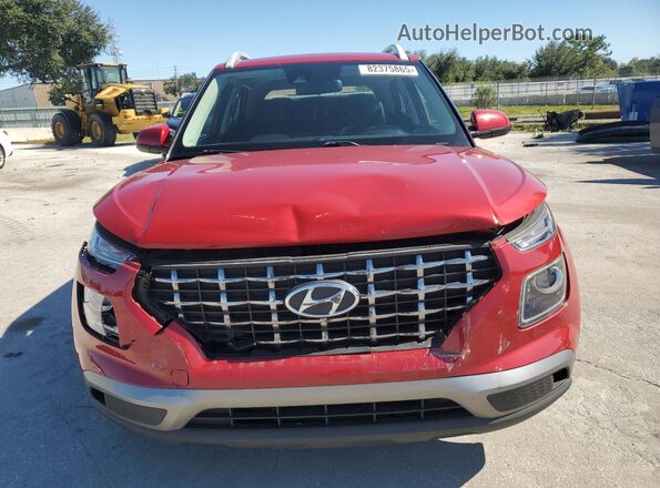 KMHRC8A37MU120958 2021 HYUNDAI VENUE Red Vista frontal
