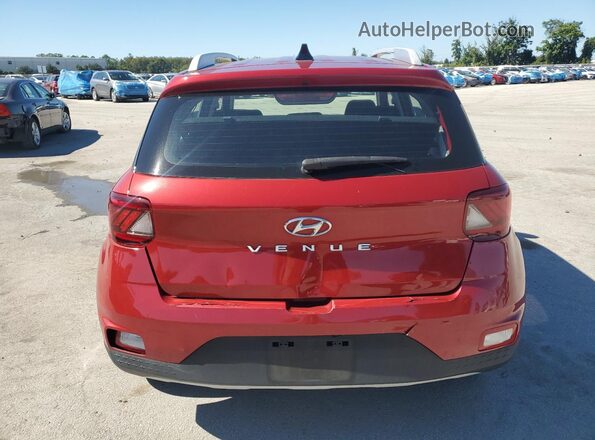 KMHRC8A37MU120958 2021 HYUNDAI VENUE Red Vista trasera