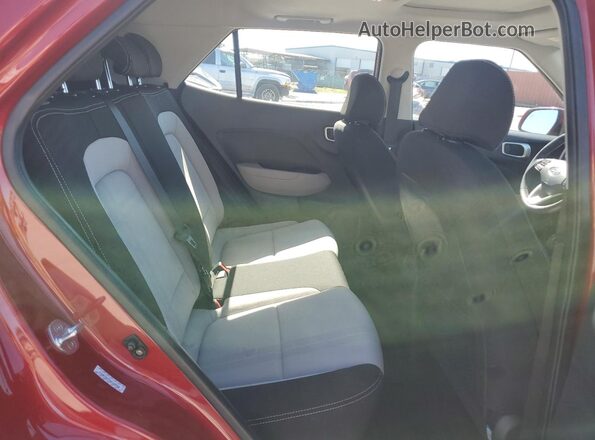 KMHRC8A37MU120958 2021 HYUNDAI VENUE Red Vista interior trasera
