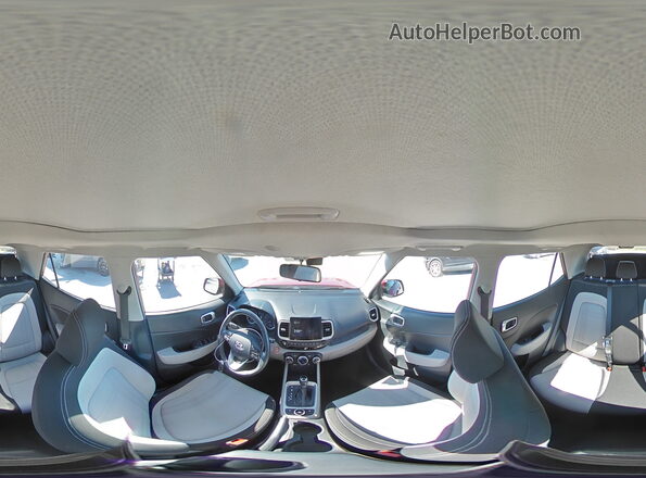 KMHRC8A37MU120958 2021 HYUNDAI VENUE Red Vista interior de 360 grados