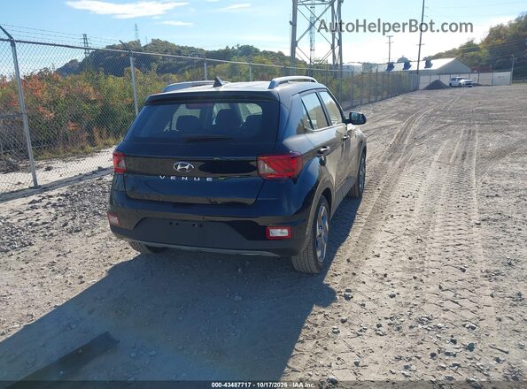 KMHRC8A37NU162841 2022 HYUNDAI VENUE Черный Задняя правая четверть