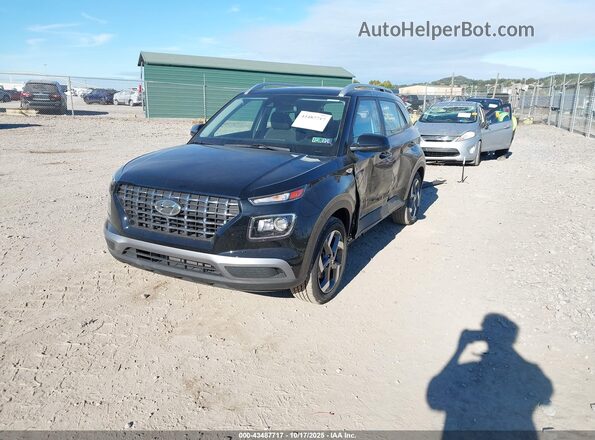 KMHRC8A37NU162841 2022 HYUNDAI VENUE Черный Передняя левая четверть