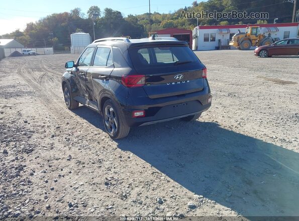 KMHRC8A37NU162841 2022 HYUNDAI VENUE Черный Задняя левая четверть