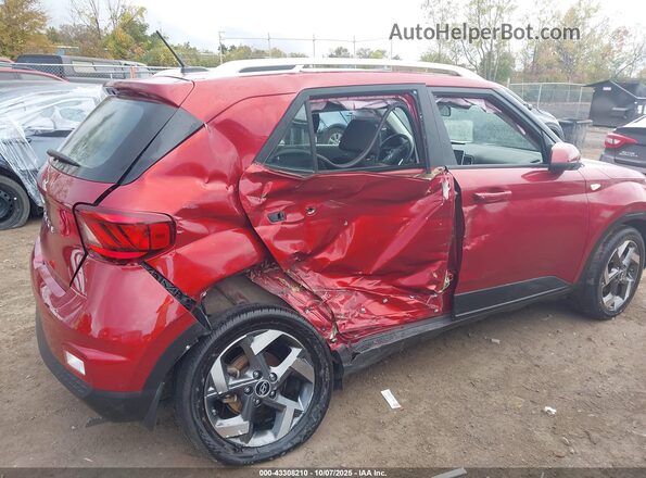 KMHRC8A37RU289336 2024 HYUNDAI VENUE Red Widok z przodu