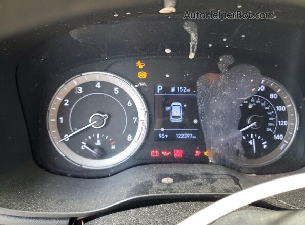 KMHRC8A38LU033018 2020 HYUNDAI VENUE White Вид щитка приладів