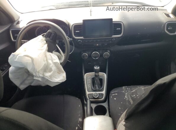 KMHRC8A38LU033018 2020 HYUNDAI VENUE White Вид панелі приладів
