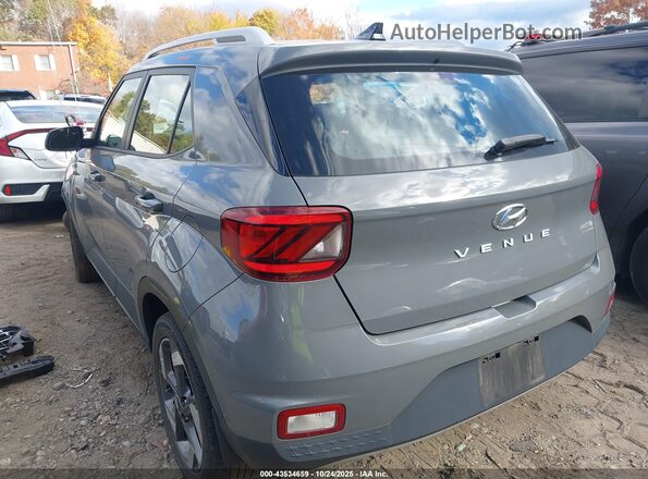 KMHRC8A38MU064089 2021 HYUNDAI VENUE Gray Rear left