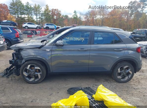 KMHRC8A38MU064089 2021 HYUNDAI VENUE Gray 360 interior view