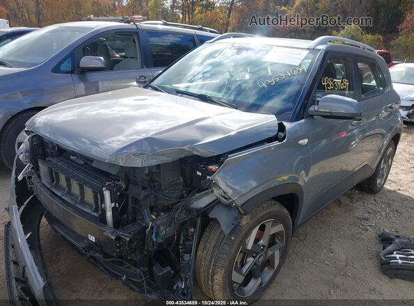 KMHRC8A38MU064089 2021 HYUNDAI VENUE Gray Front left