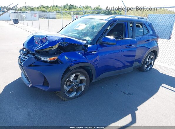 KMHRC8A38MU103120 2021 HYUNDAI VENUE Blue Przód lewy