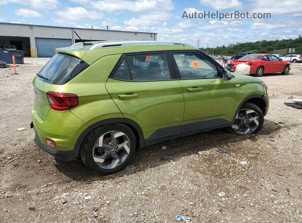 KMHRC8A38RU285148 2024 HYUNDAI VENUE Green Задня права чверть