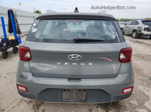 KMHRC8A39LU020004 2020 HYUNDAI VENUE Gray Rear view