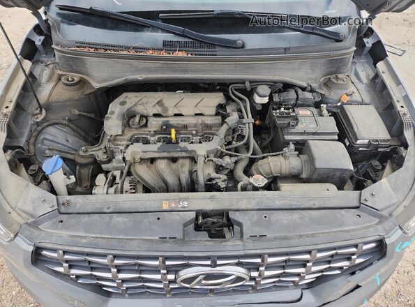 KMHRC8A39LU020004 2020 HYUNDAI VENUE Gray Engine compartment view