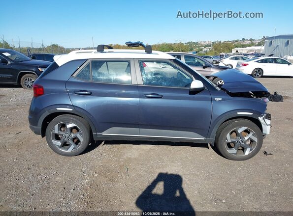 KMHRC8A39MU086733 2021 HYUNDAI VENUE Синий Вид щитка приборов