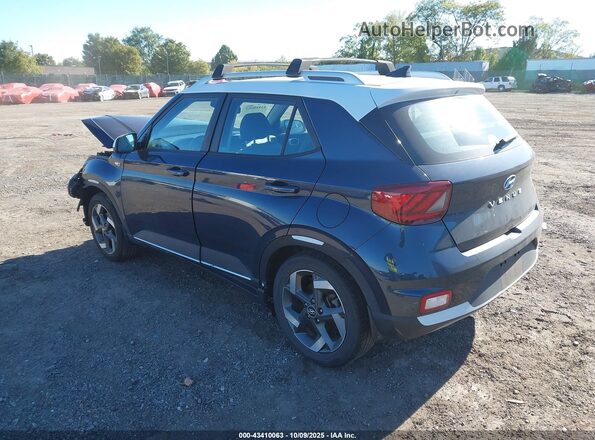 KMHRC8A39MU086733 2021 HYUNDAI VENUE Синий Задняя левая четверть