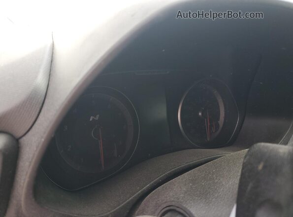 KMHT36AH0LU005817 2020 HYUNDAI VELOSTER White Instrument cluster view