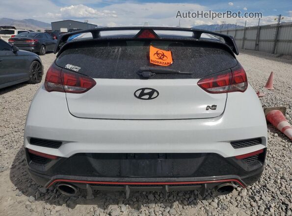 KMHT36AH0LU005817 2020 HYUNDAI VELOSTER White Rear view