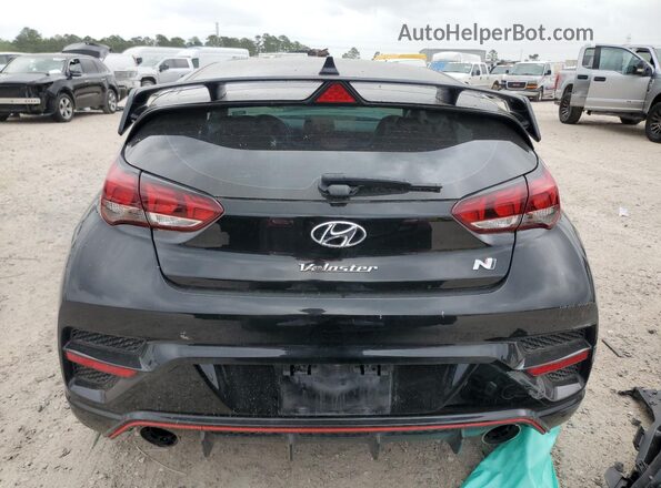 KMHT36AH2NU013176 2022 HYUNDAI VELOSTER Black უკანა ხედი
