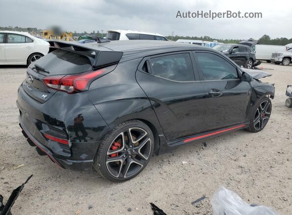KMHT36AH2NU013176 2022 HYUNDAI VELOSTER Black უკანა მარჯვენა