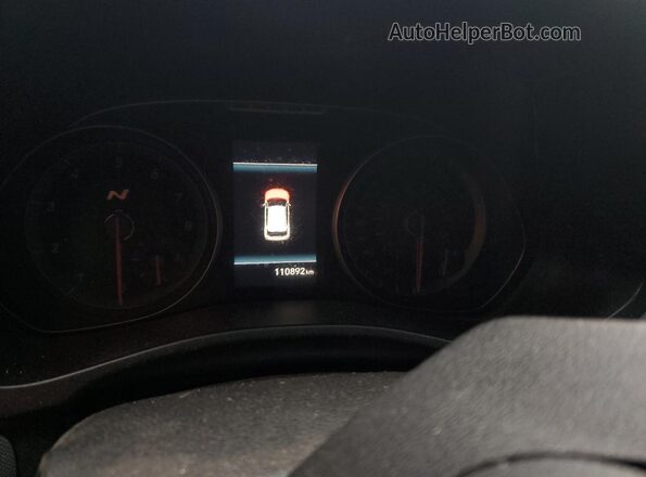 KMHT36AH3KU001386 2019 HYUNDAI VELOSTER Blue ხელსაწყოთა პანელის ხედი