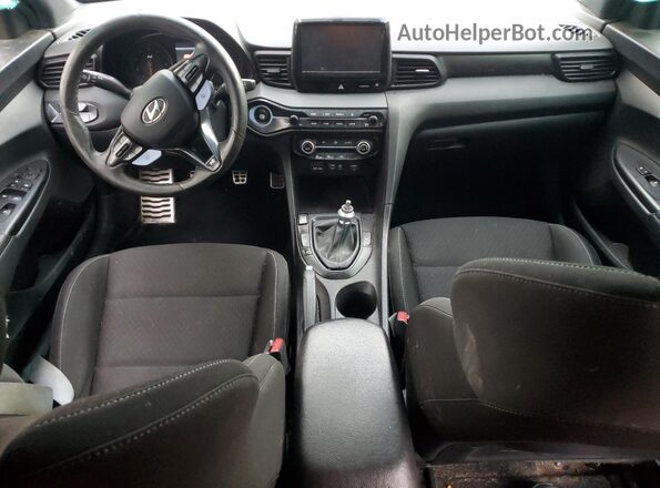 KMHT36AH3KU001386 2019 HYUNDAI VELOSTER Blue წინა პანელის ხედი