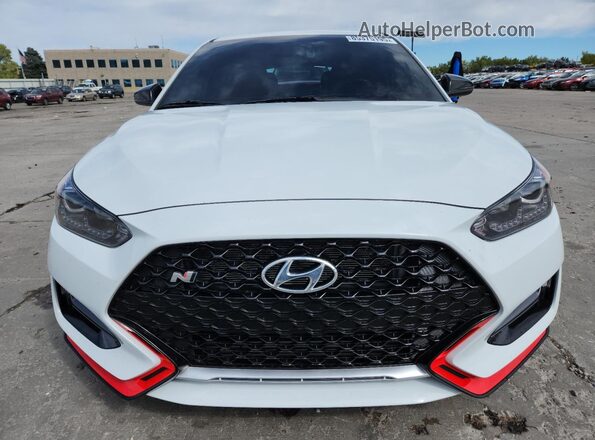KMHT36AH6LU008222 2020 HYUNDAI VELOSTER White წინა ხედი