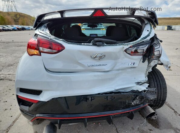 KMHT36AH6LU008222 2020 HYUNDAI VELOSTER White უკანა ხედი
