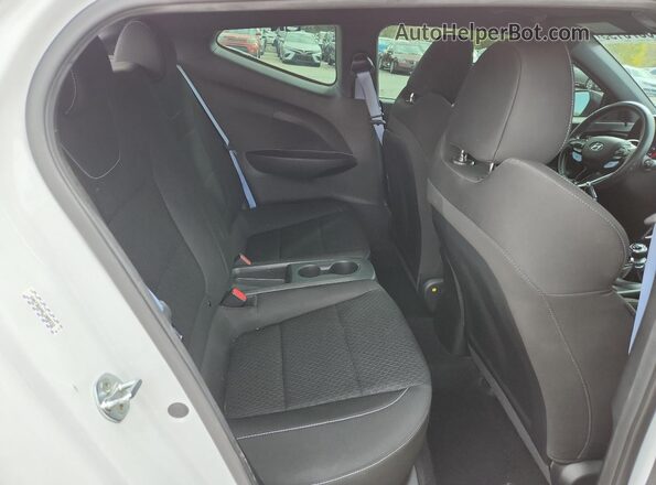 KMHT36AH6LU008222 2020 HYUNDAI VELOSTER White უკანა სავარძლების ხედი
